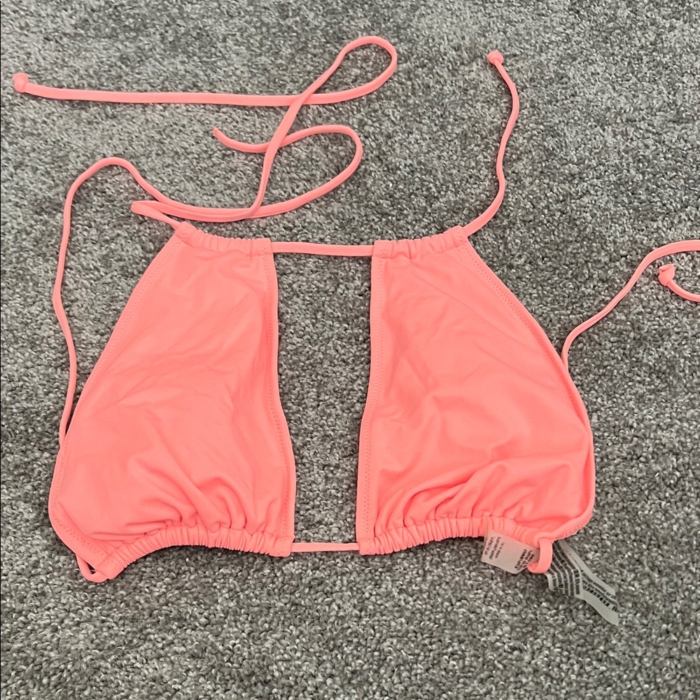 PINK Victoria's Secret Neon Pink Bikini Top